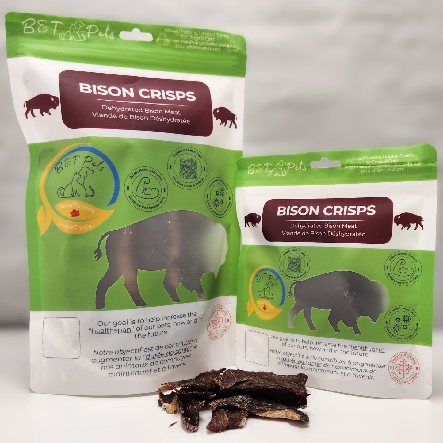Bison Crisps - B & T Pets