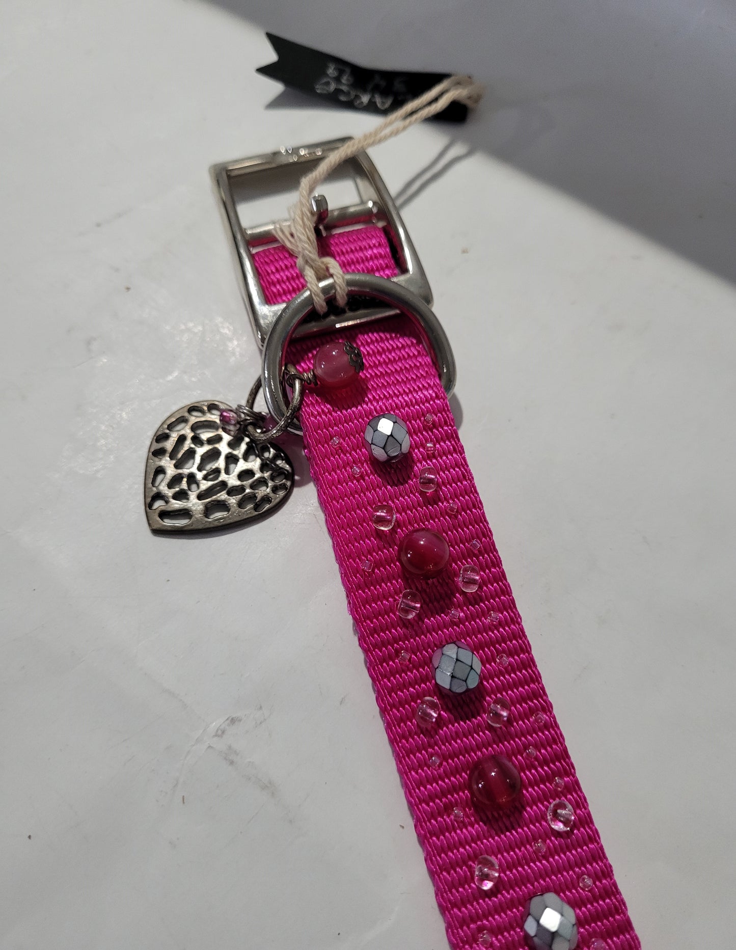 Dog Collar Leather or Fabric