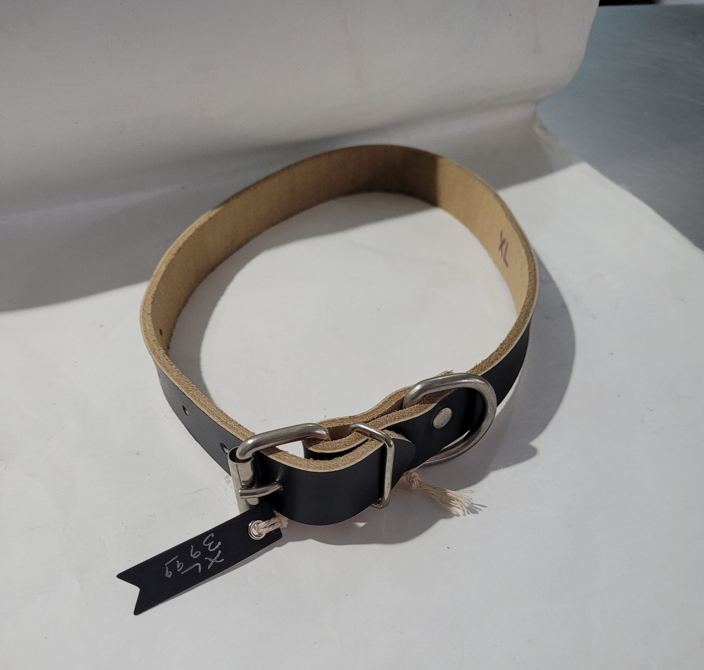 Dog Collar Leather or Fabric