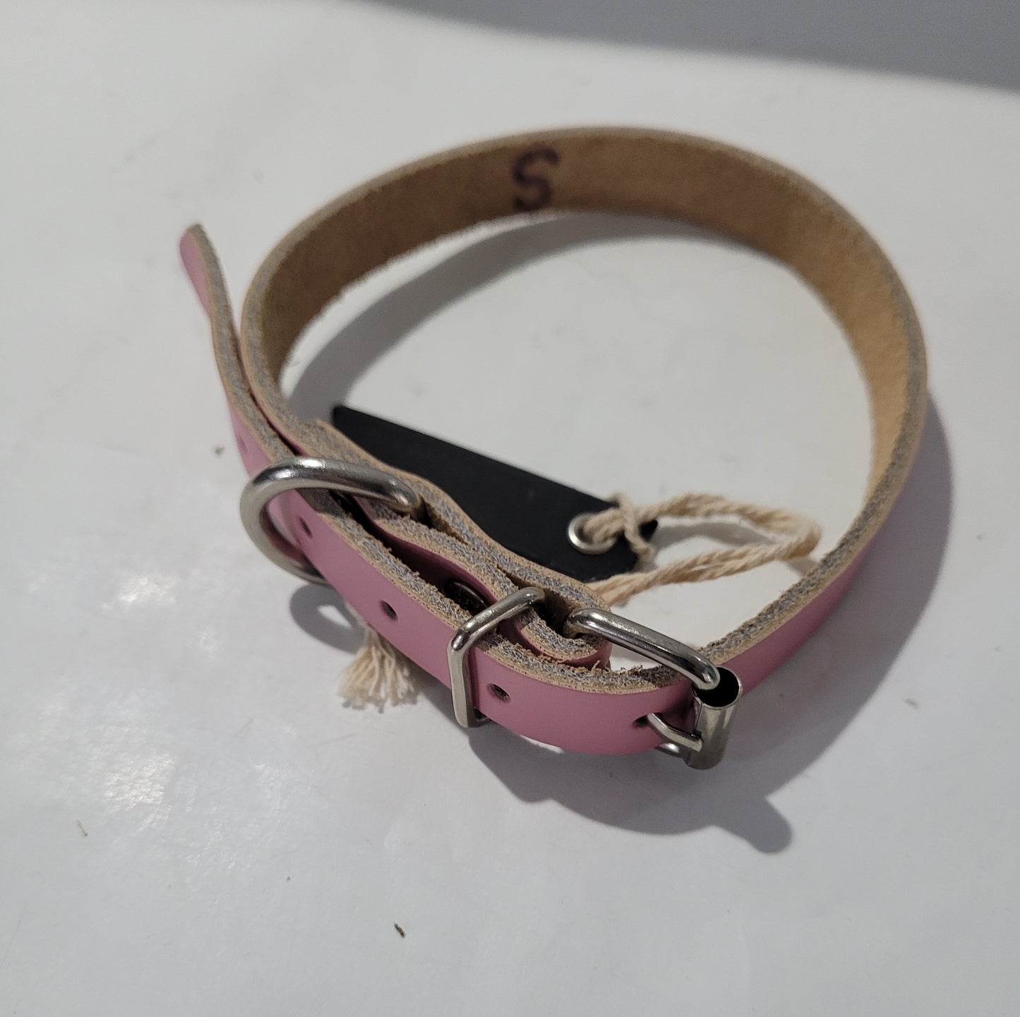 Dog Collar Leather or Fabric