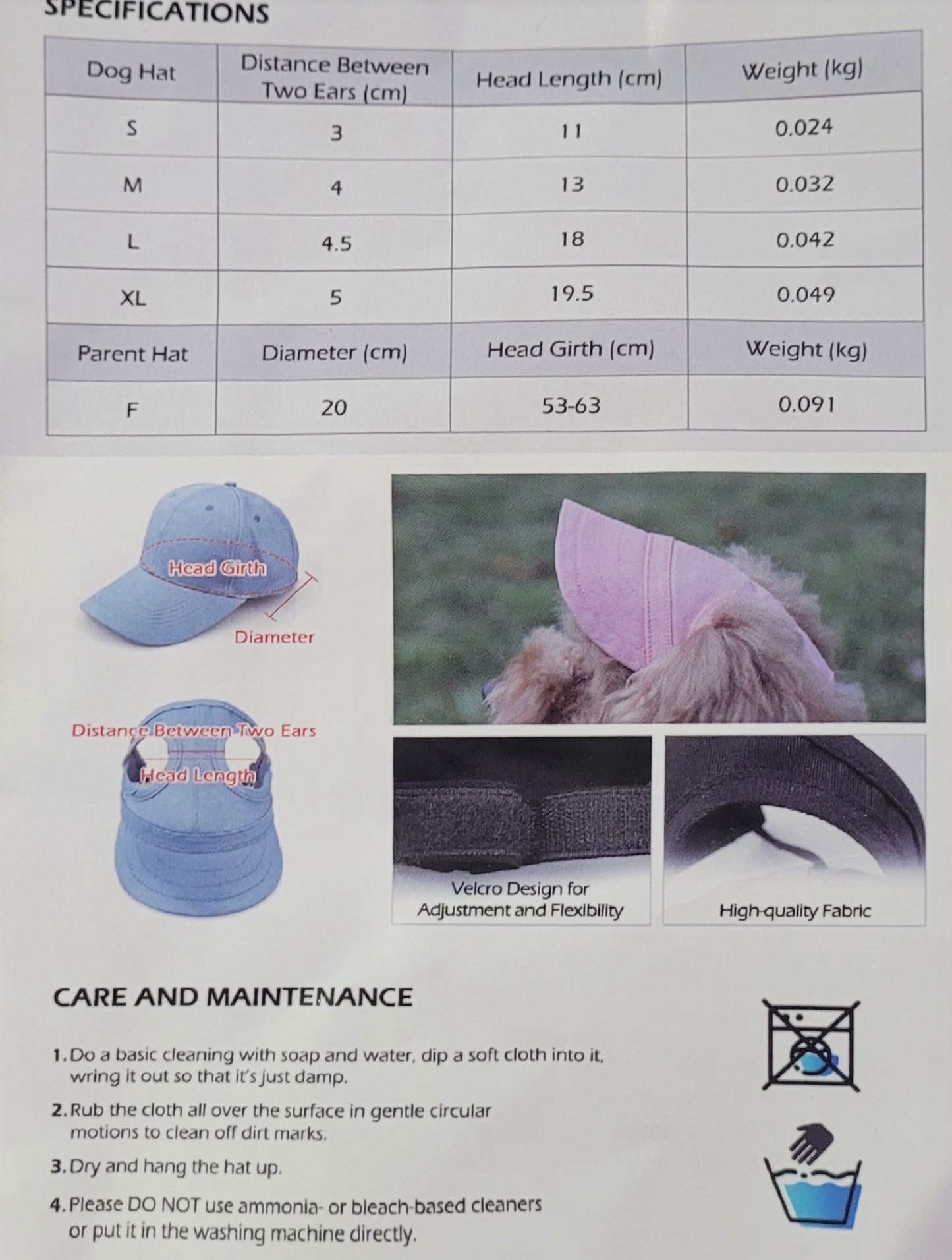 Tail Up Dog Sun Hats/Sun Protection for Dogs