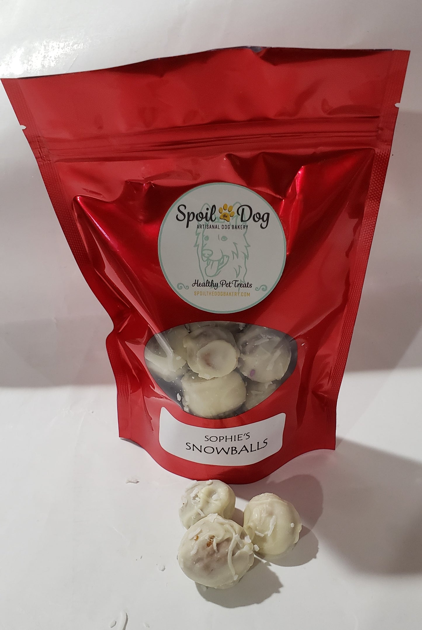 Christmas Sophie's Snowballs Dog Treat