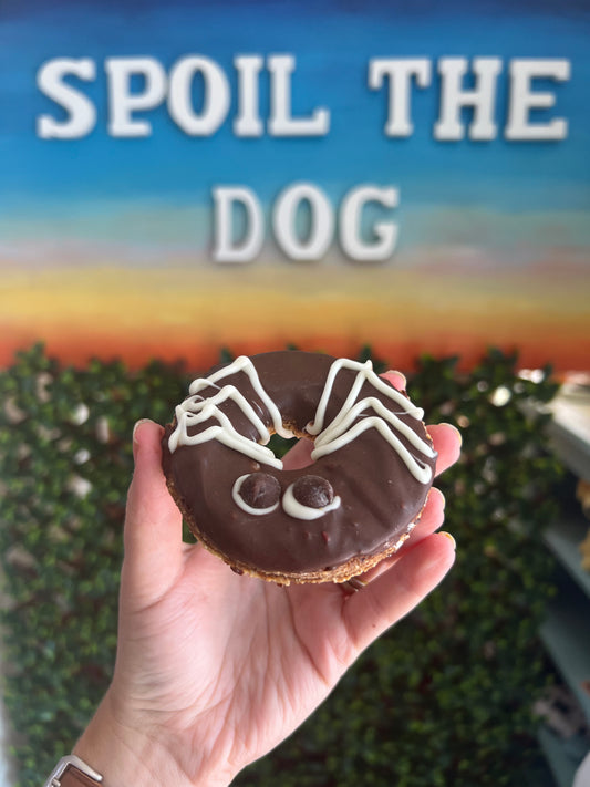 Dog Treat Halloween Fall Spider Donut