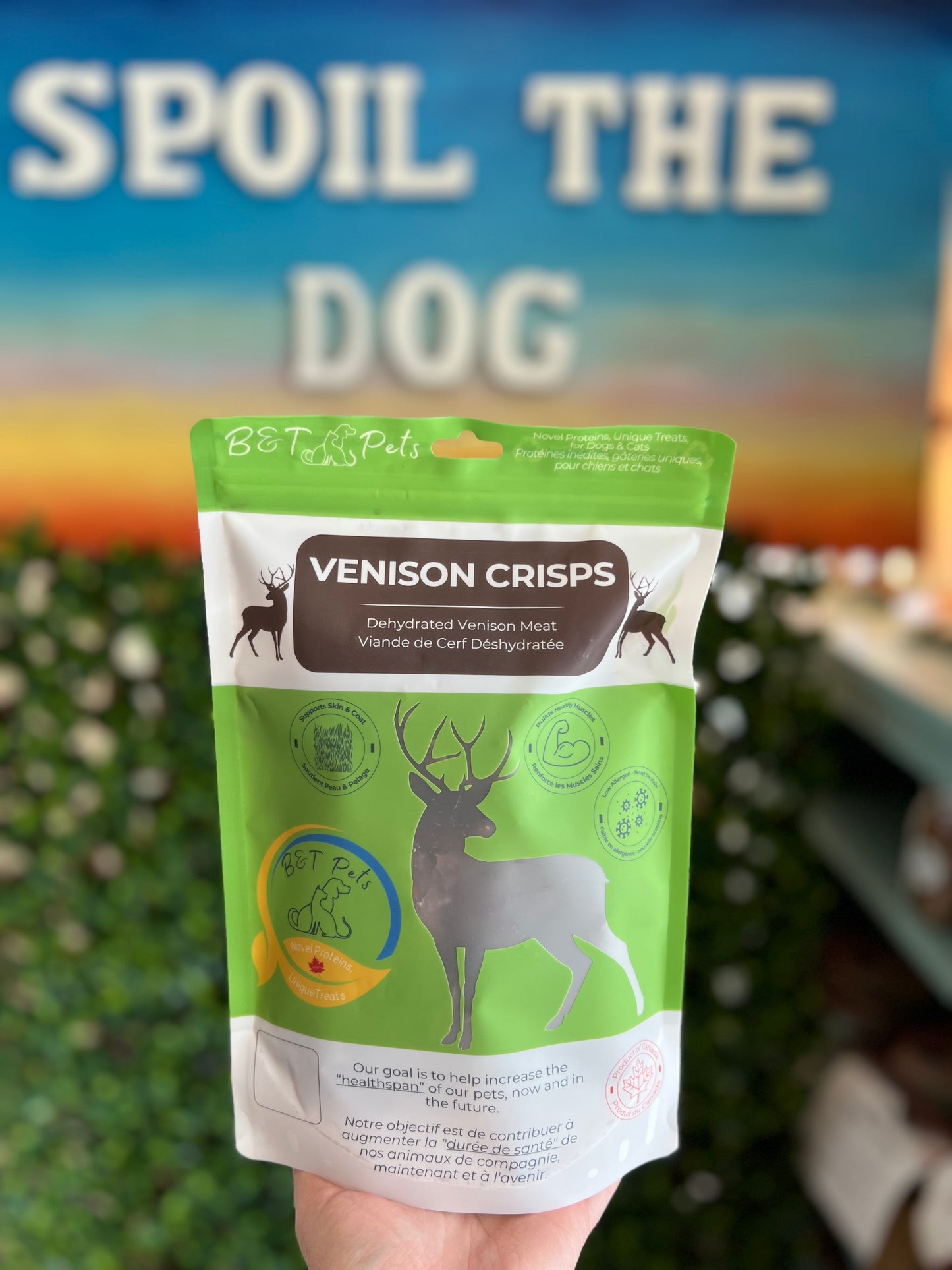 Venison Crisps - B & T Pets