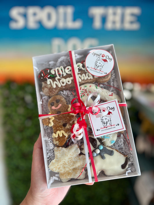 Christmas Box. It's WOOFMAS!  for Dogs Wheat-free
