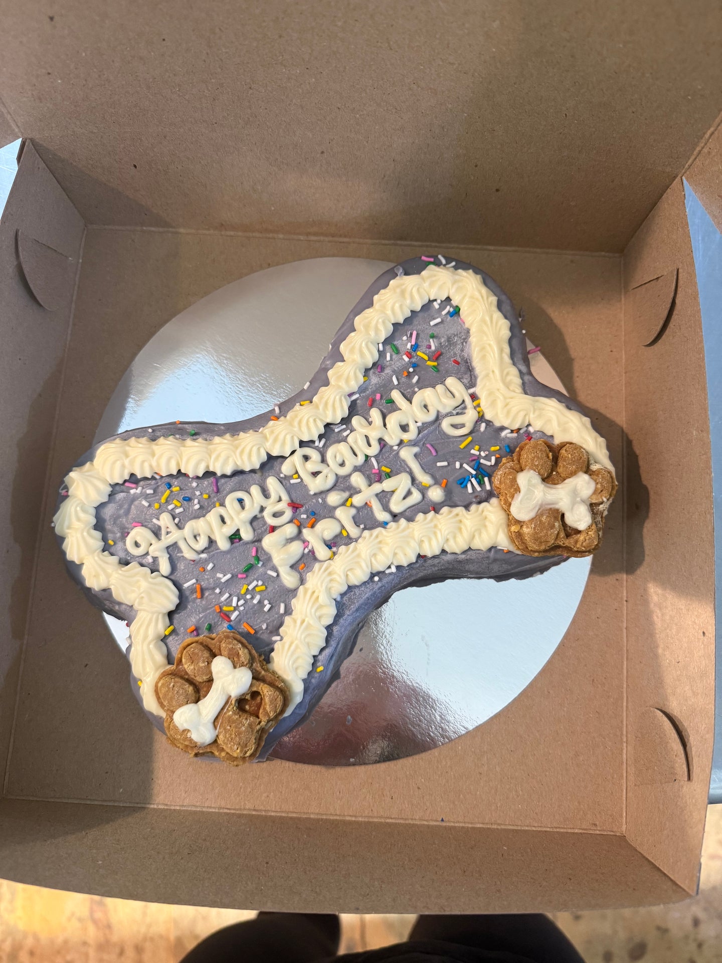 Dog Bone Cake