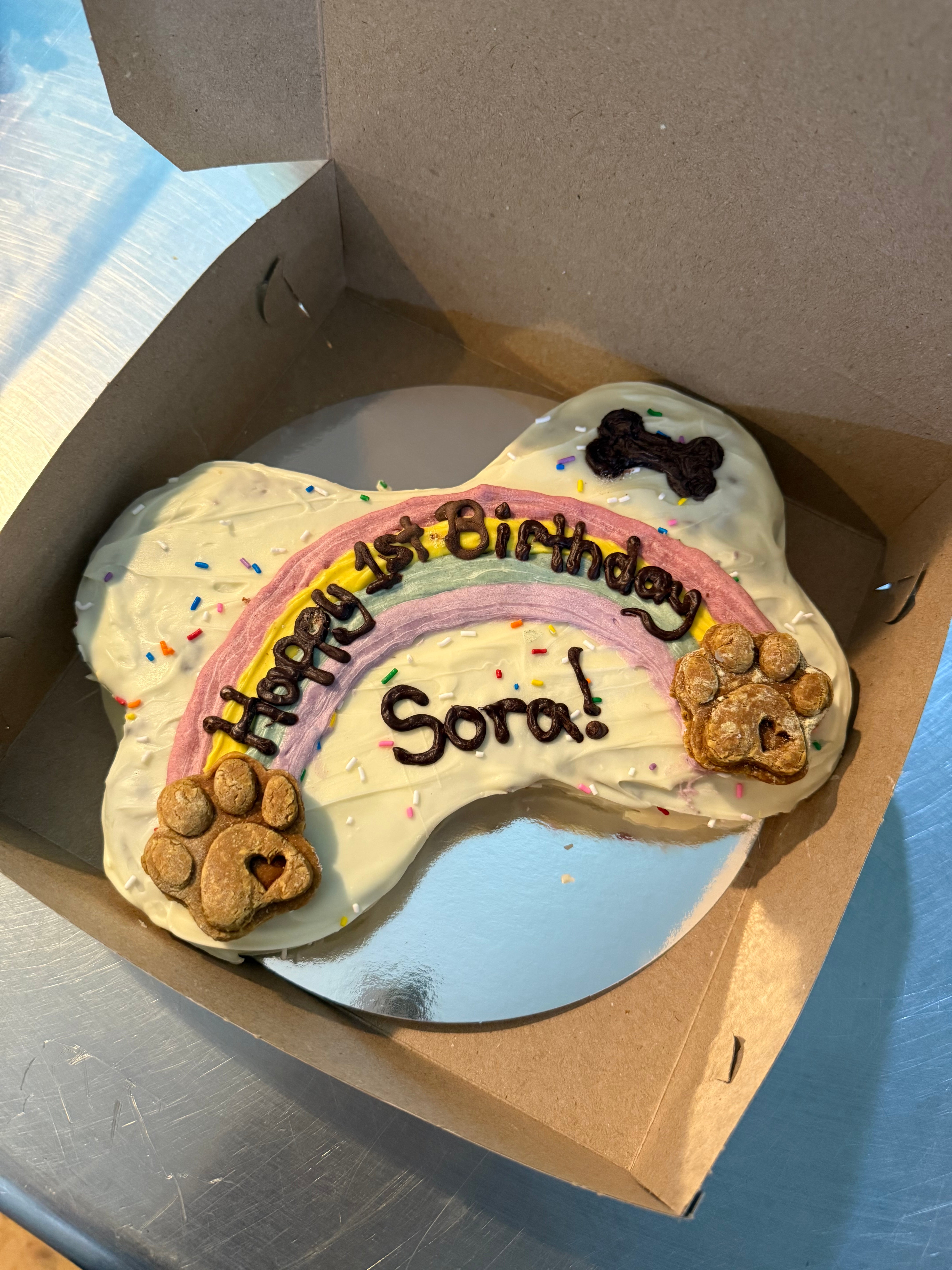 Dog Bone Cake