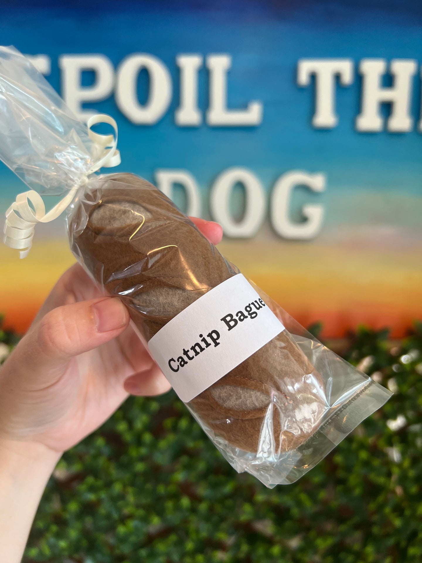 Cat Toy Catnip Baguette