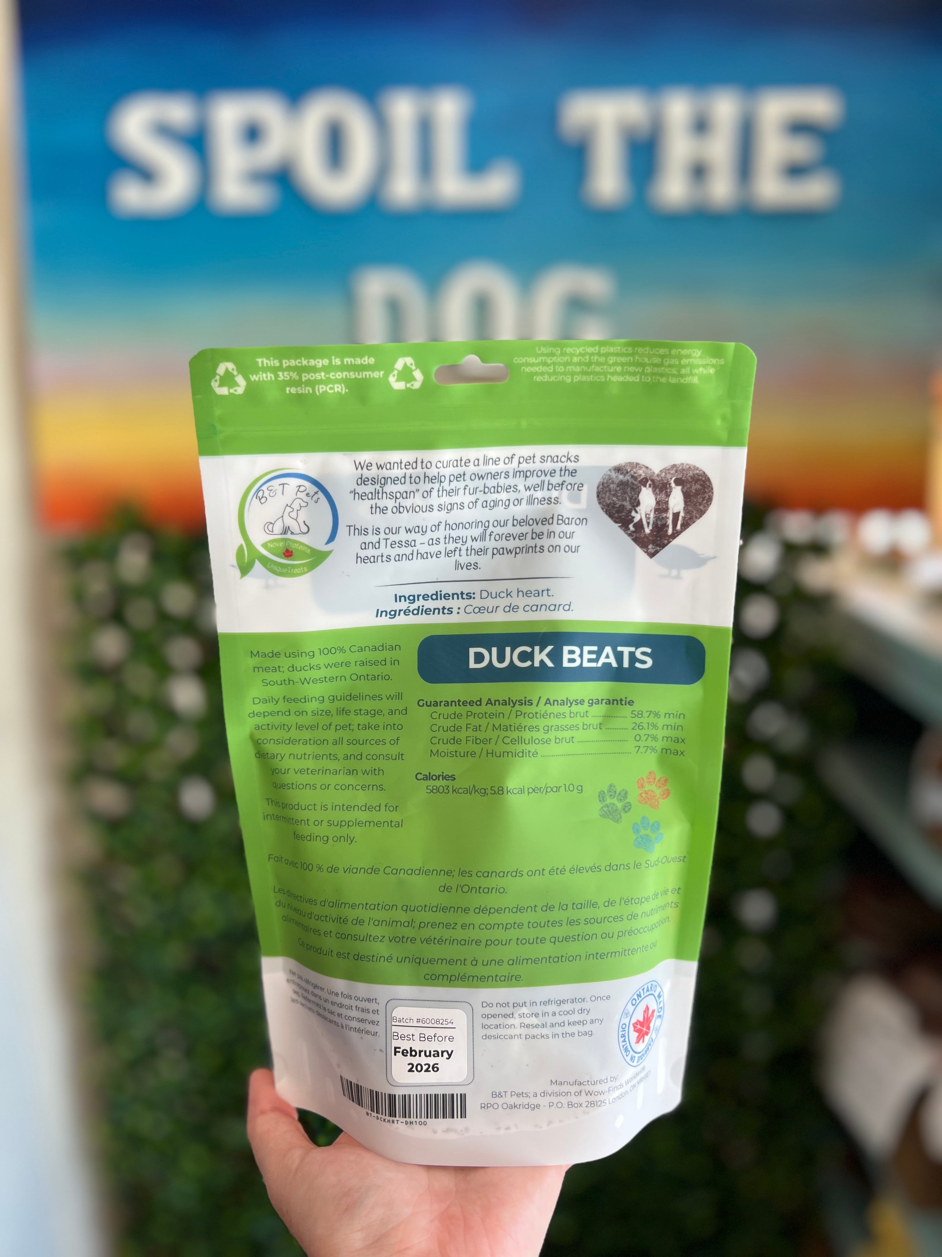 Duck Love Bites -B & T Pets