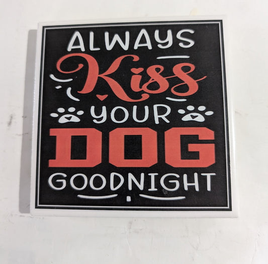 Dog Coaster Magnet