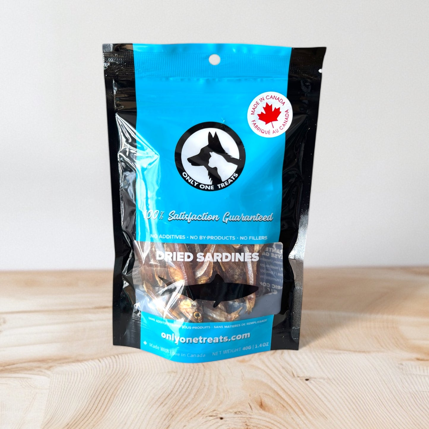 Only One Treats Dried Sardines Cat or Dog Treat