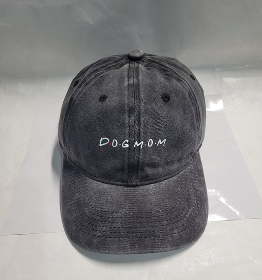 Dog Mom/Dog Dad Boston Terrier Baseball caps
