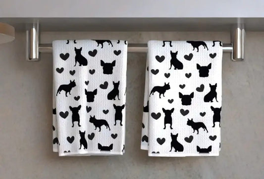 French Bulldog Kitchen Towel Set