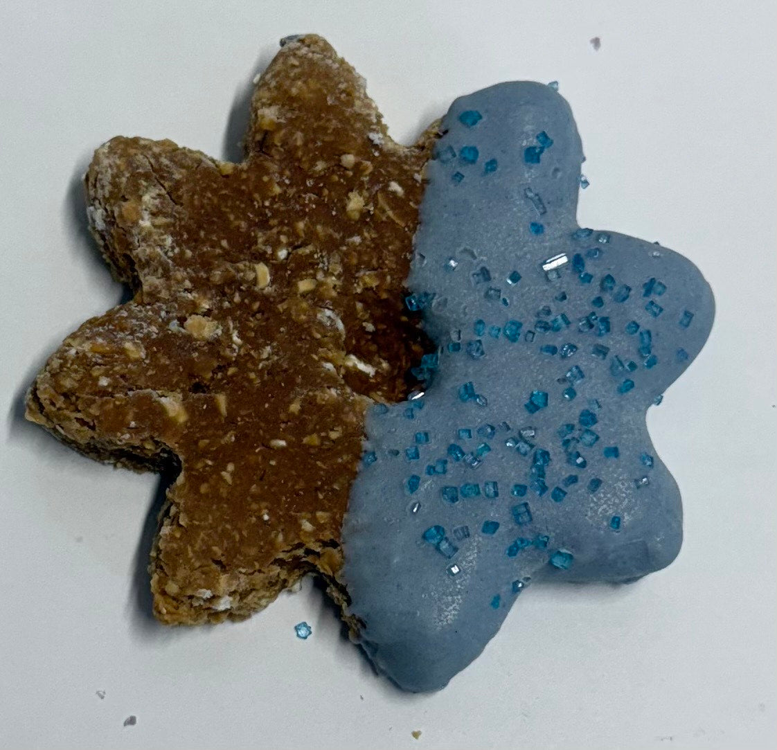 Assorted Spring Flower Dog Treat - Peanut Butter (Wholesale - 1 dozen)