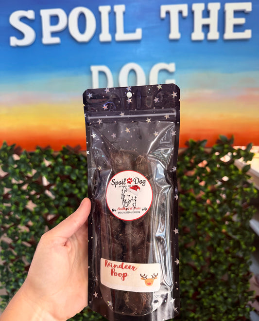 Christmas Reindeer Droppings Dog Treat
