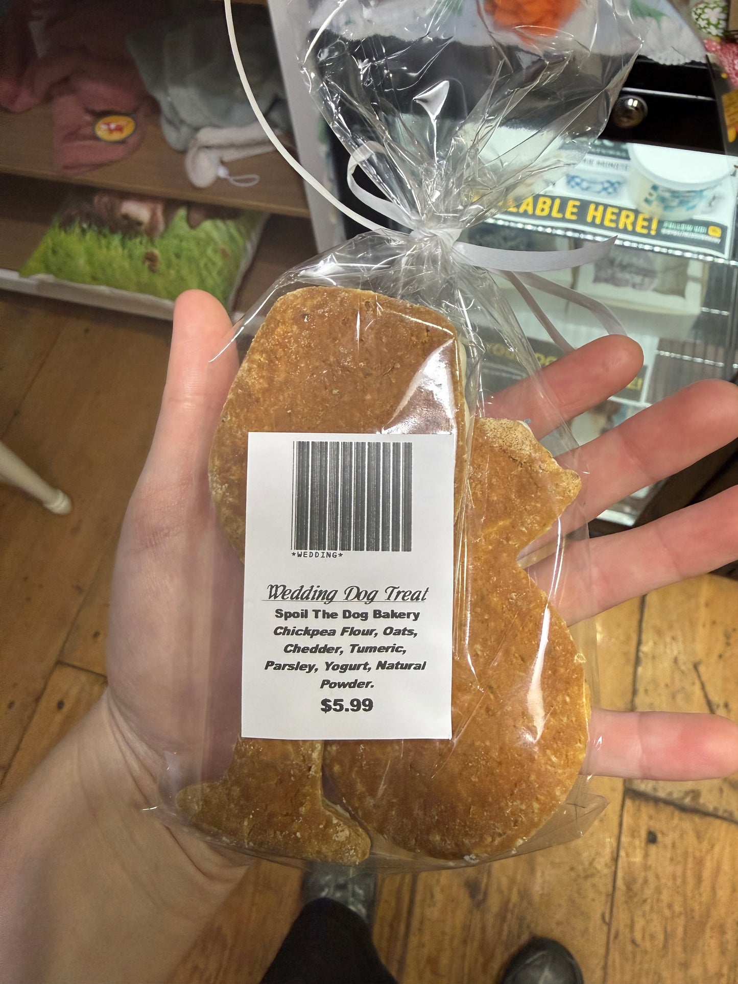 Wedding Dog Treat