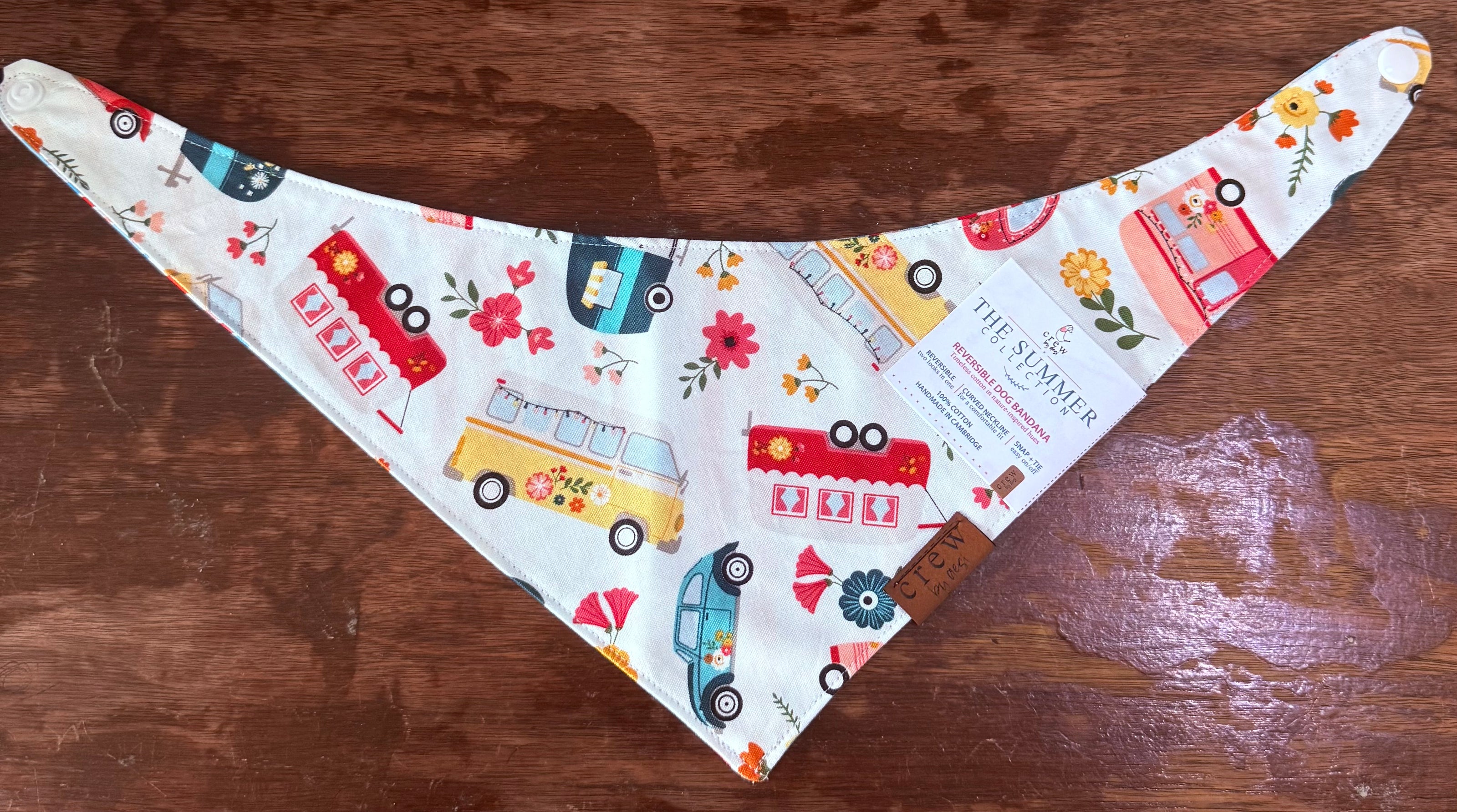 Reversible Dog Bandana