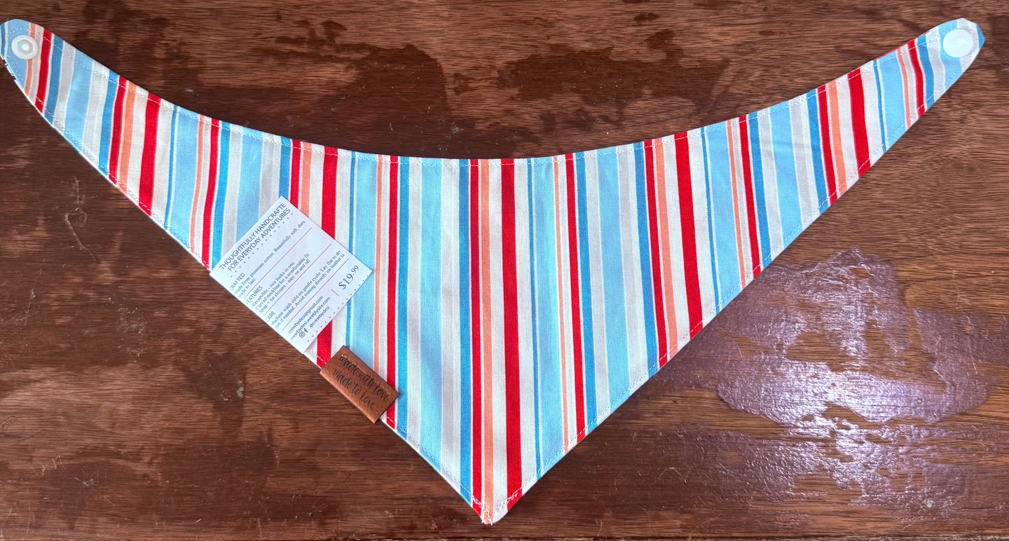 Reversible Dog Bandana