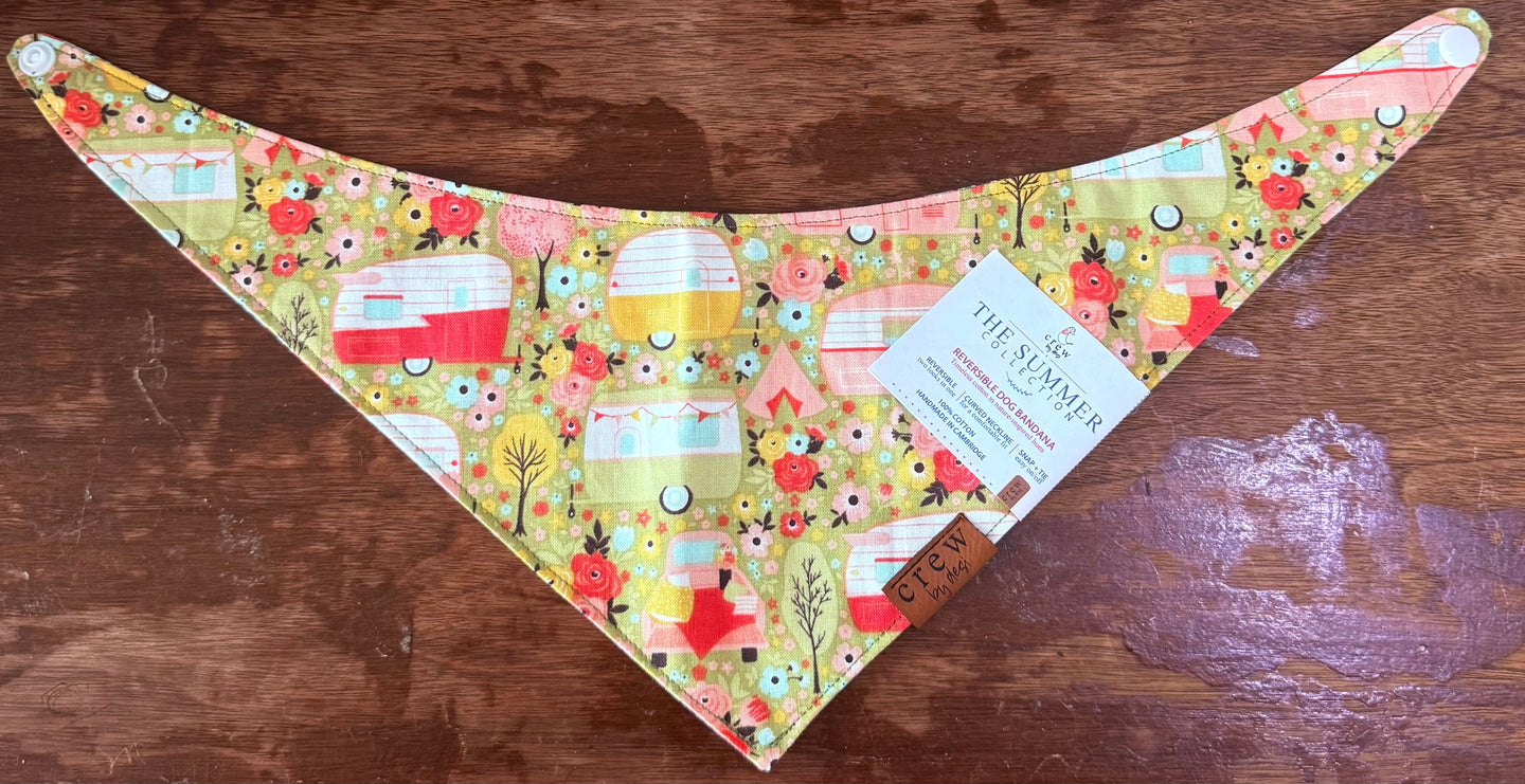 Reversible Dog Bandana