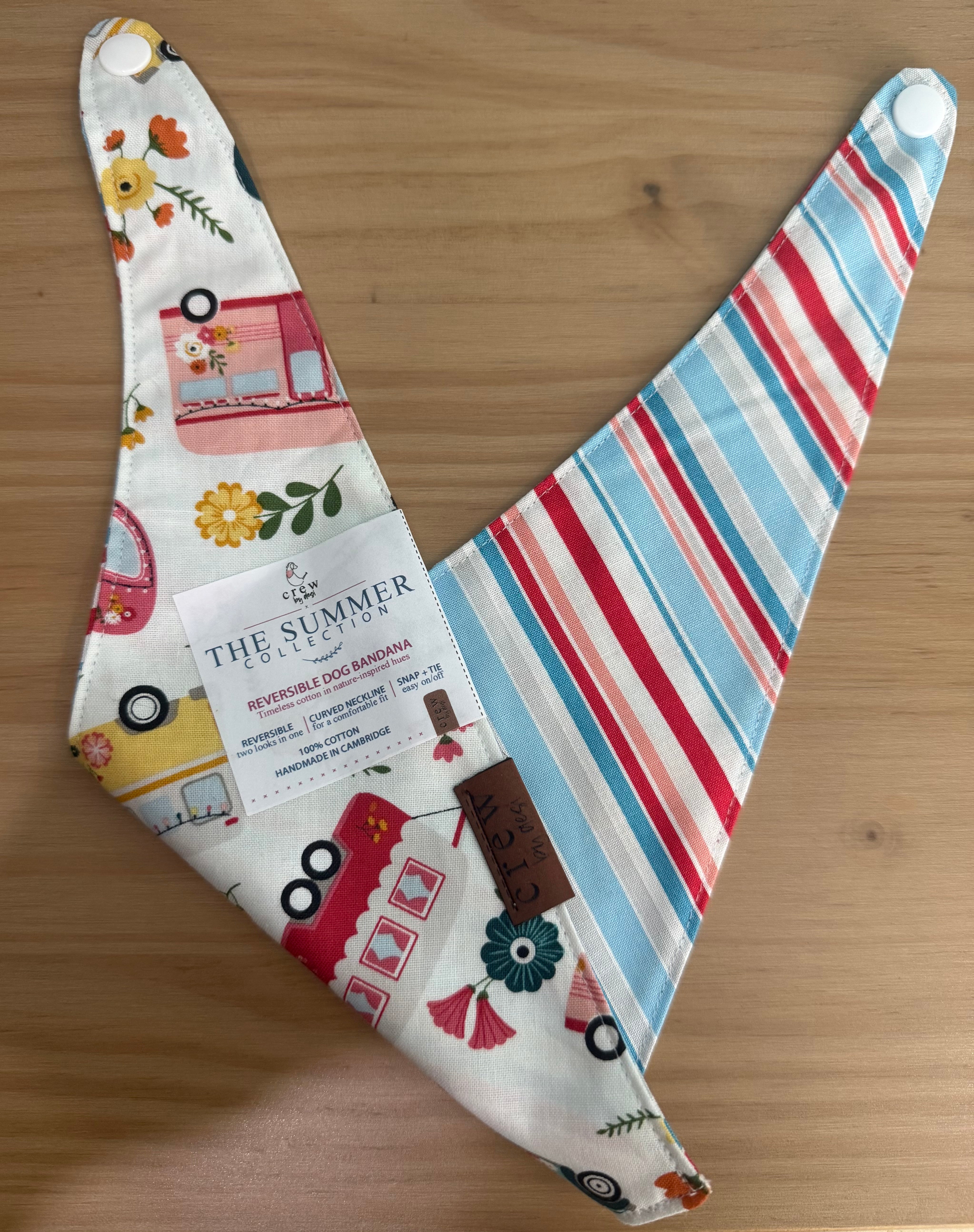 Reversible Dog Bandana