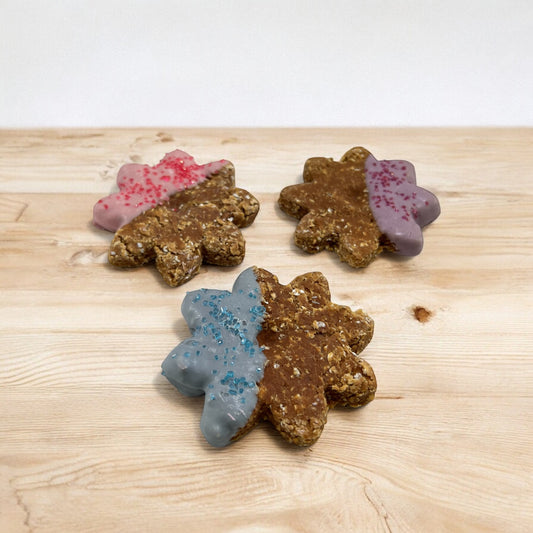 Assorted Spring Flower Dog Treat - Peanut Butter (Wholesale - 1 dozen)