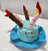 Dog Birthday Hat Pink or Blue