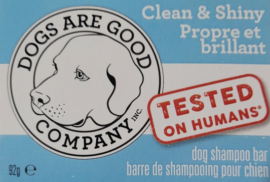 Organic Dog Shampoo Bars by Dogs Are Good Co.