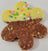 Friandises printanières pour chiens - Beurre de cacahuète