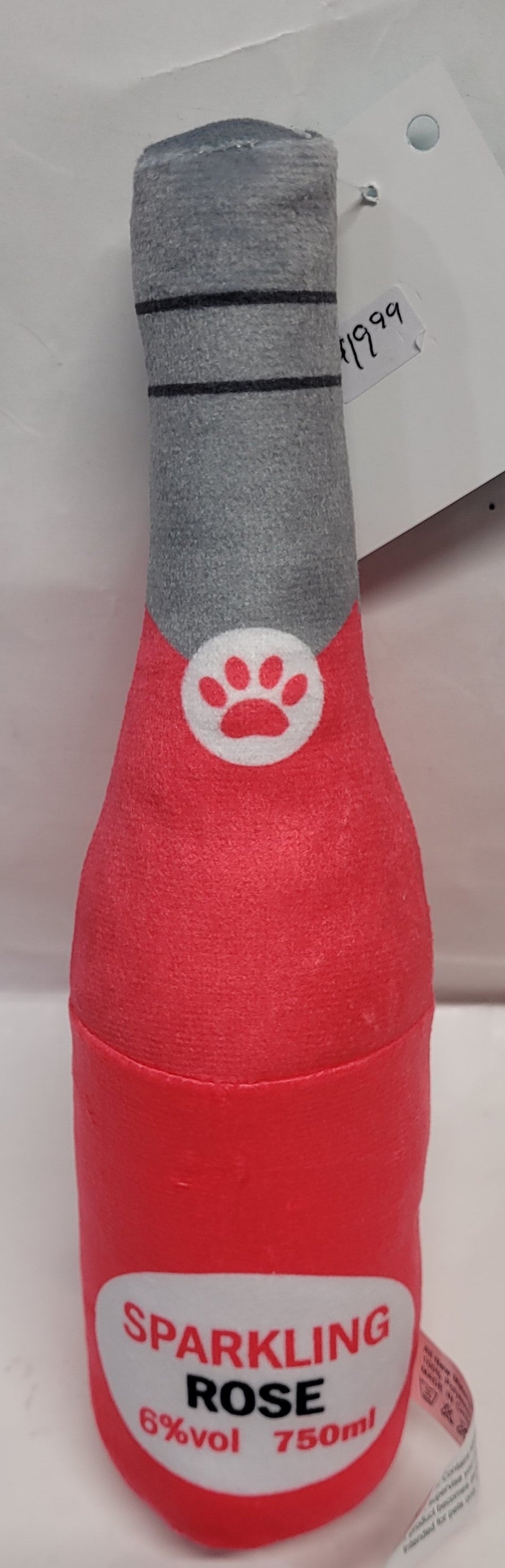 Dog Squeaky Toy Tequila, Champagne, Red Wine, Rose Spoil The Dog Bakery Dog Squeaky Toy Tequila, Champagne, Red Wine, Rose Spoil The Dog Bakery