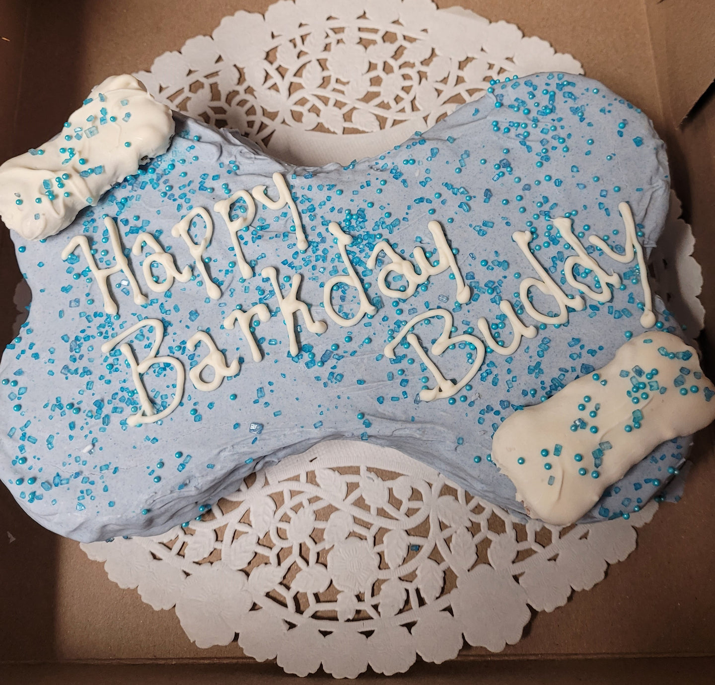 Dog Bone Cake