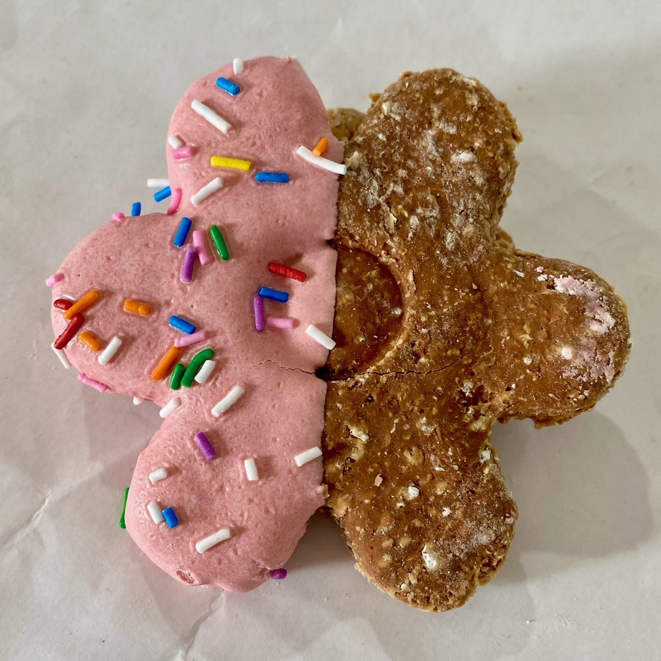 Assorted Spring Flower Dog Treat - Peanut Butter (Wholesale - 1 dozen)